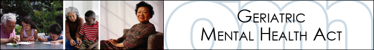 Geriatric Mental Health Act Banner